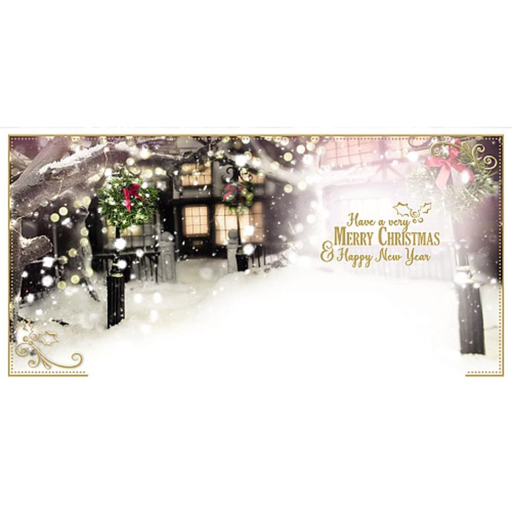 3D Holographic Bear Sat On Bench Me to You Bear Christmas Card Extra Image 1